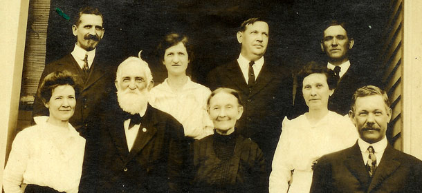 Virginia and Samuel Murrill with their children
