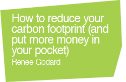 How to reduce your carbon footprint