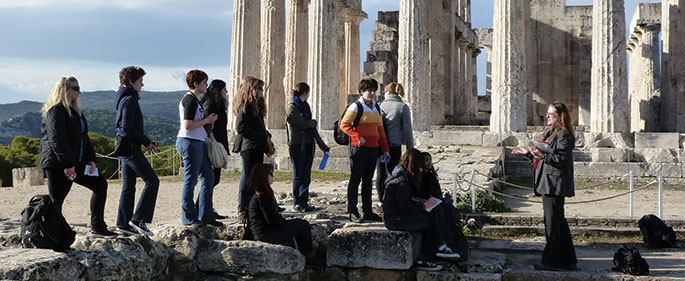 Hollins JTerm in Greece