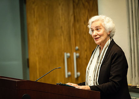 Photo of former Hollins President Paula Brownlee