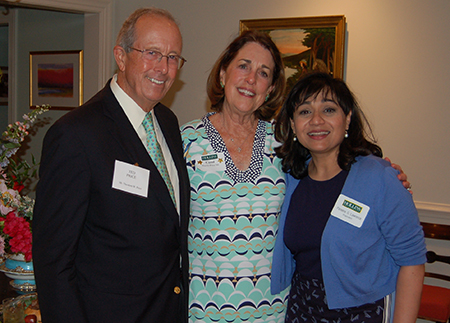 Photo of hosts for Richmond alumnae event