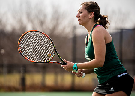 Photo of tennis match