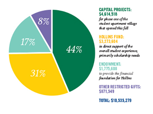 Capital projects chart
