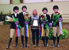 Hollins Wins ODAC Equestrian Title