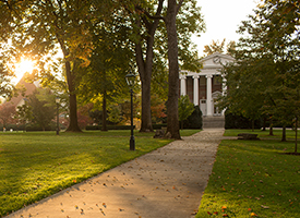 Hollins' Historic Front Quad