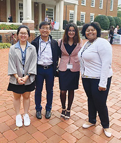 Chemistry majors recognized at the Virginia Academy of Science