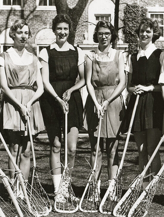 Hollins University 1954 lacrosse team