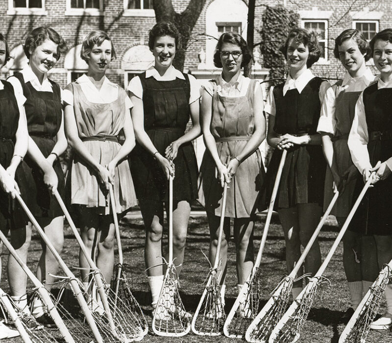 Hollins University 1954 lacrosse team