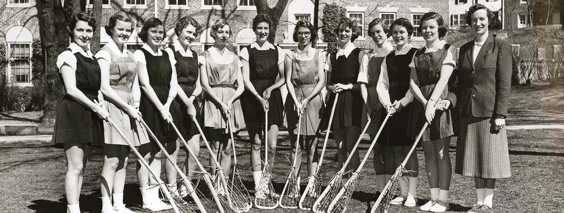 Hollins University 1954 lacrosse team