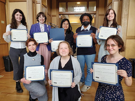 Undergraduate Research Award winners and finalists 2023