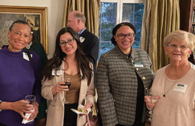 Alumnae/i attending Houston reception