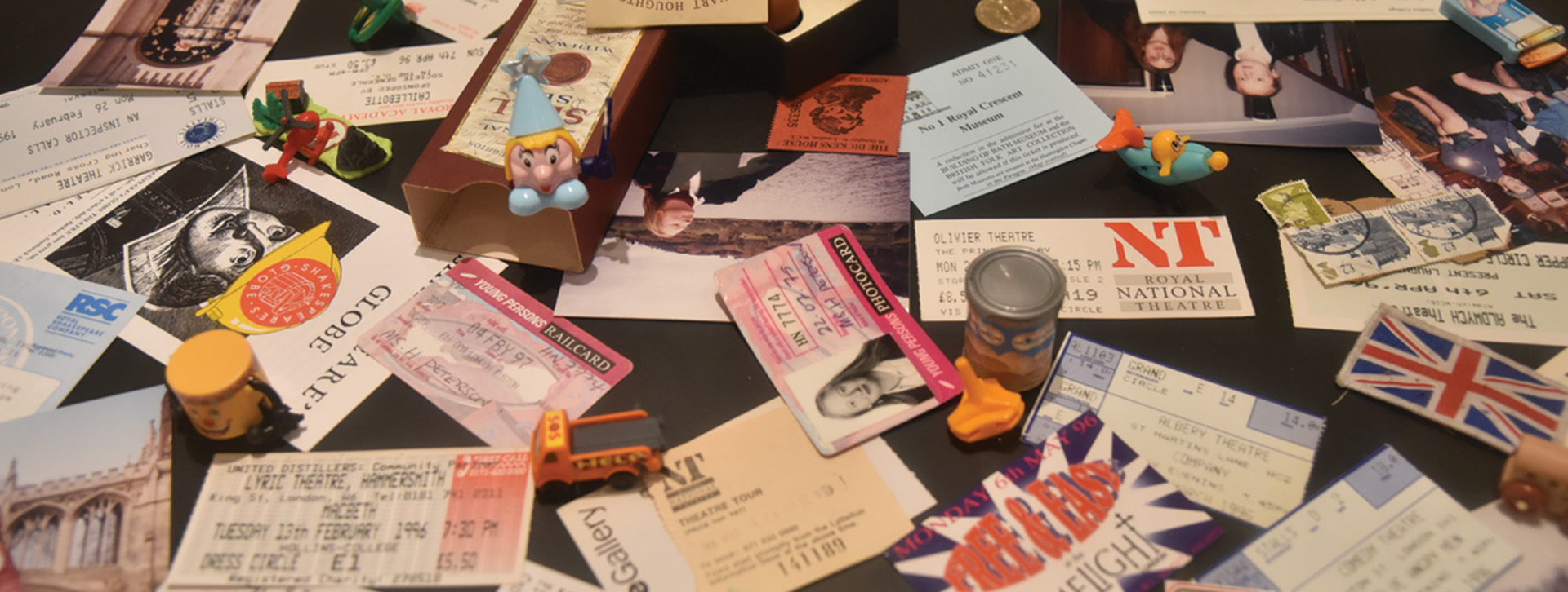 Global Adventures: Alumnae abroad memorabilia