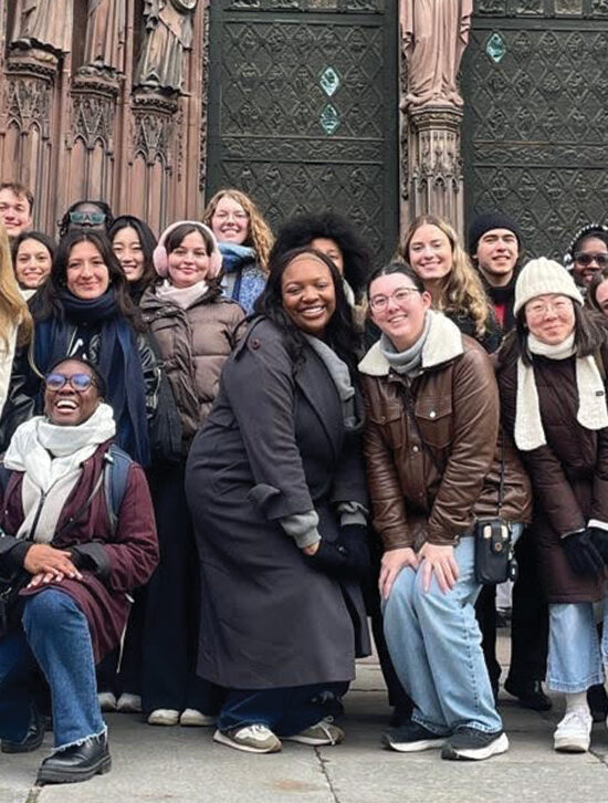 Hollins students in Paris, 2024