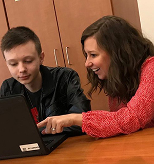 Erin Edmonds teaching