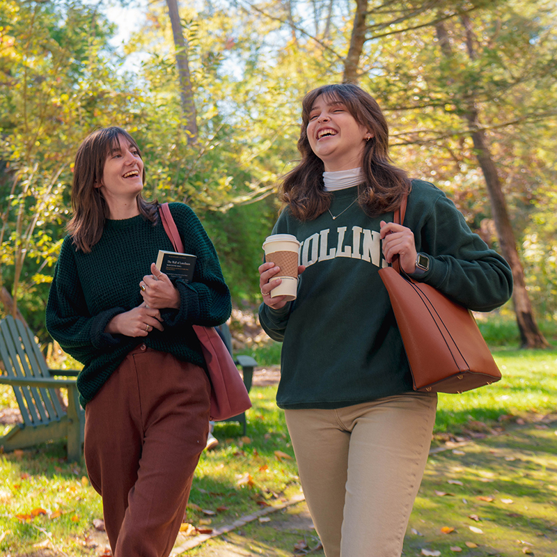 Students in Beale Garden