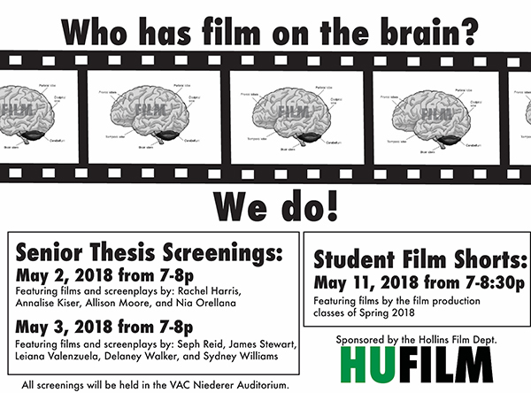 Senior Film Thesis Screenings