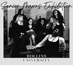Hollins University senior studio art majors 2022