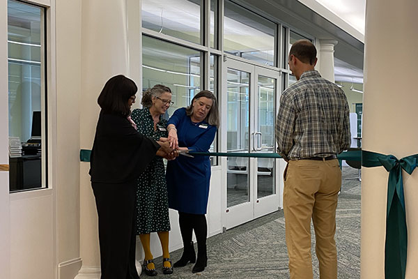 Library Ribbon Cutting